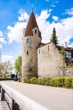 Historic tower at the city wall