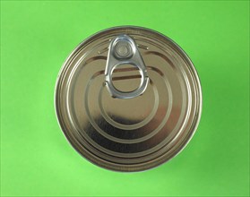 Tin can canned food