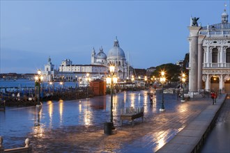 View of Dogana da Mar and Santa Maria della Salute from the Piazzetta