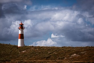 Lighthouse at the elbow on the island of Sylt