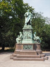 Peter von Cornelius monument in Duesseldorf