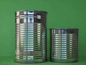 Two tin cans