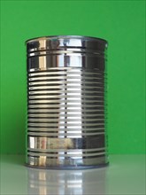 Tin can canned food