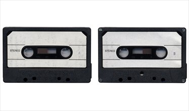 Tape cassette isolated