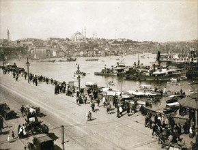 A general view of Stamboul and the Golden Horn