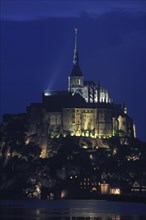 The Mont Saint Michel abbey