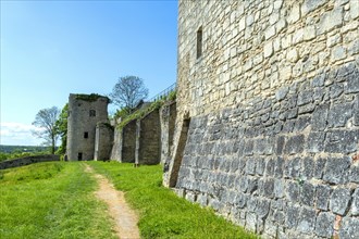 La Charite-sur-Loire. The ramparts. Nievre department. Bourgogne-Franche-Comte. France