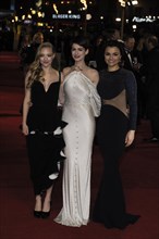The cast attends the World Premiere of Les Miserables on 05.12.2012 at Leicester Square