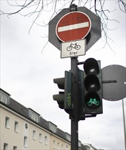 No through traffic for cyclists in Bonn