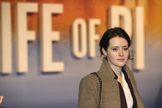 Claire Foy attends the UK Premiere of LIFE OF PI on 03.12.2012 at Empire Leicester Square