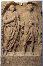 Gravestone of Caius Julius Clemens with son Caius Julius Sabinus