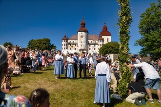 Traditional Midsummer Festival at Laeckoe Castle
