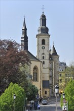 The Saint Michael's Church at Luxembourg