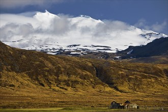 The Snaefellsjoekull volcano and glacier