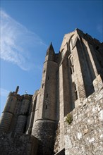 The Mont Saint-Michel abbey