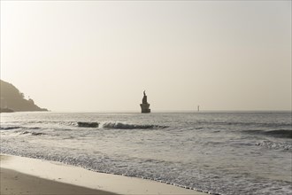 Statue in Haeundae Bay Beach