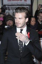 David Beckham attends the The Class of 92 World Premiere on 01.12.2013 at ODEON West End