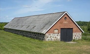 Old pig house at Allskog manor in Ystad municipality