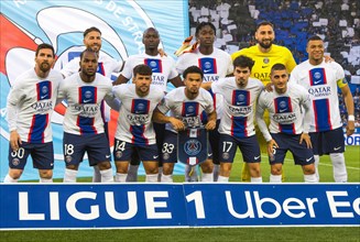 The Paris St Germain team