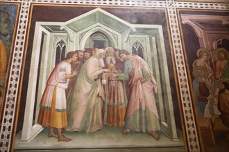 Mural in the Duomo de San Gimignano