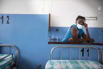 Patient at Princess Christian Hospital in Sierra Leone