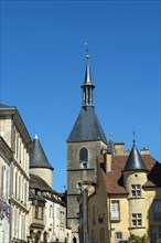 Avallon. Clock tower. Yonne department. Morvan regional nature park. Bourgone Franche Comte. France