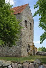 Nedraby church ruin