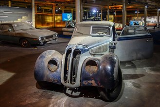 Rusty and dusty 1938 BMW 327 28 touring coupe