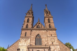 The Basel Minster in Basel