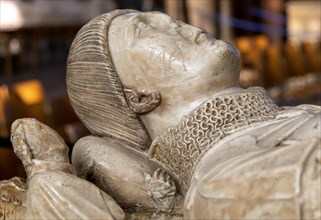 Alabaster likeness tomb of Robert Lord Hungerford died 1459