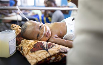 Baby at Princess Christian Hospital in Sierra Leone