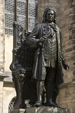New Bach Monument on the Thomaskirchhof by Carl Seffner