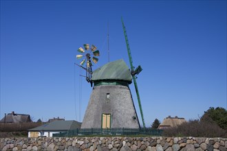 Traditional windmill at Nebel