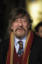 Stephen Fry attends the World Premiere of Les Miserables on 05.12.2012 at Leicester Square