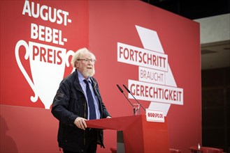 Making progress out of change. A discussion on the occasion of the 160th birthday of the SPD with the award of the August-Bebel-Prize to Franz Muentefering. Here: Opening of the award ceremony of the ...