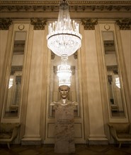 La Scala Theater with Toscanni Statue in Milan