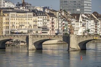 The Middle Bridge and the Rhine in Basel