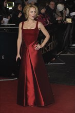Actress Gillian Anderson attends the World Premiere of Les Miserables on 05.12.2012 at Leicester Square