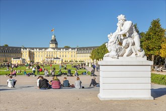 Karlsruhe Palace with Palace Square