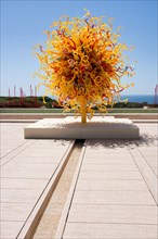 The Sun by Dale Chihuly at the Salk Institute