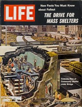 Front cover of the American magazine Life