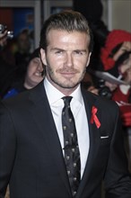 David Beckham attends the The Class of 92 World Premiere on 01.12.2013 at ODEON West End