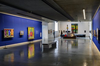 Friedensreich Hundertwasser exhibition at the Museum of Contemporary Art