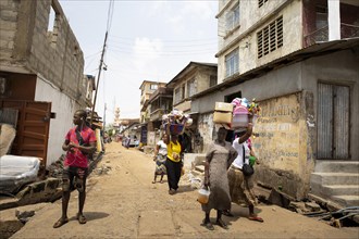 Street scene in Freetown