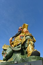 Bronze statue of the Chinese General Guan Yu