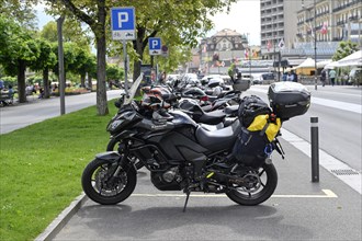 Motorbike parking