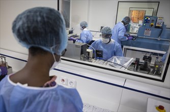 Production of antigen tests at the Institut Pasteur for Senegal
