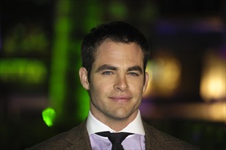 Actor Chris Pine attends the UK Premiere of Rise of the Guardians on 15.11.2012 at The Empire Leicester Square