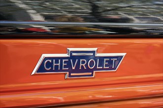 Old logo of the American automobile brand Chevrolet