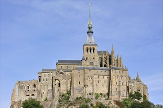 THe Mont Saint-Michel abbey